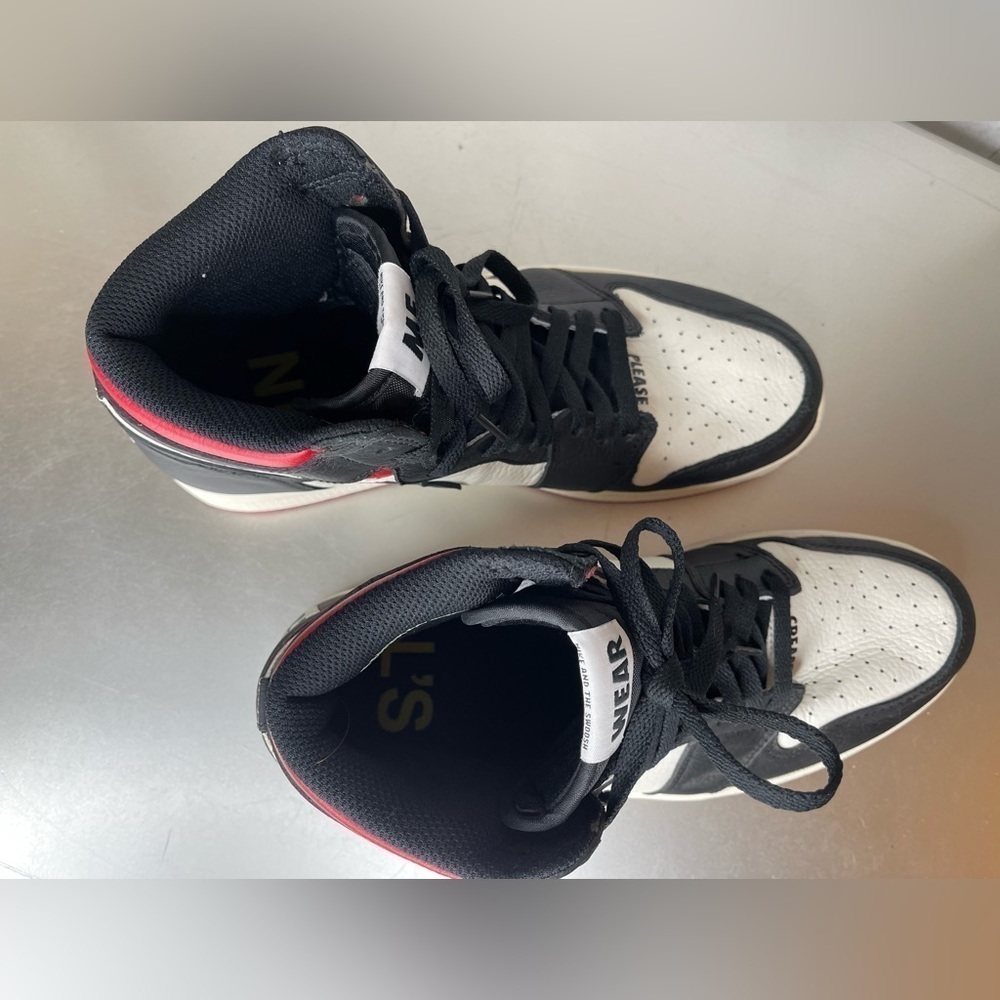 Air Jordan 1 Retro High OG NRG Not For Resale 2018 ‘No Photos’ Size 10 Nike - Picture 5 of 12